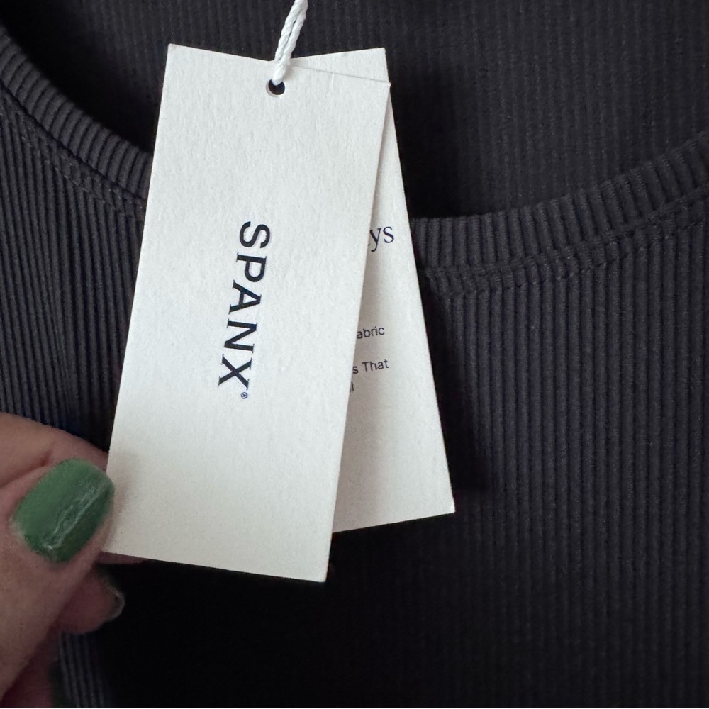 SPANX Casual Fridays Cargo Maxi Dress in Black - Picture 8 of 15
